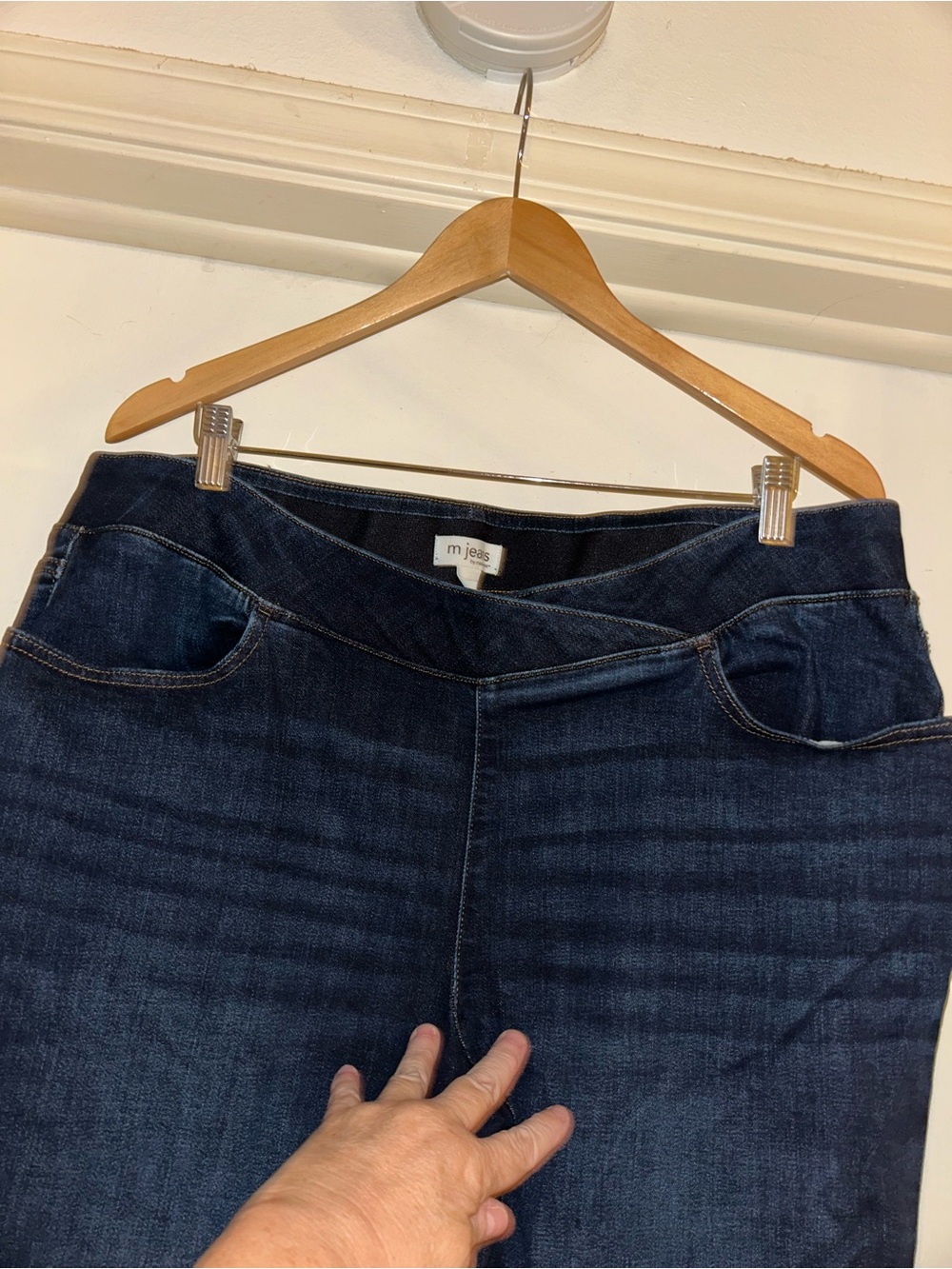 Maurices Dark Blue Skinny Jeans